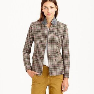 J. Crew Regent jeweled collar blazer sz 4